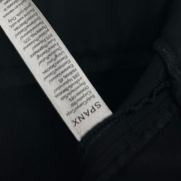 SPANX High Waist Straight Leg Ponte Pants in Classic Black Size Large - Picture 9 of 15